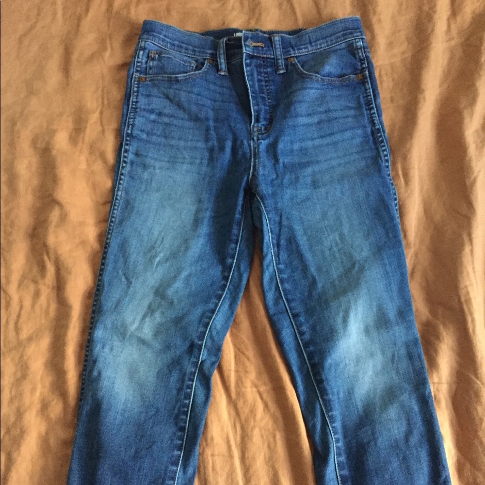 Made well high rise jeans